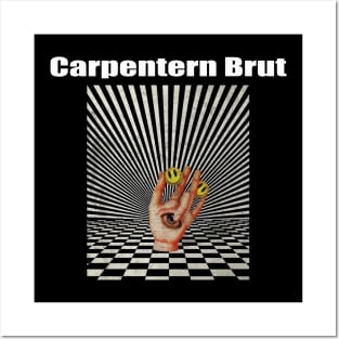 Illuminati Hand Of Carpentern Brut Posters and Art